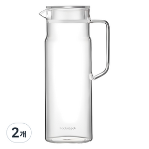락앤락 메트로 내열유리 저그, 투명, 1.5L, 2개