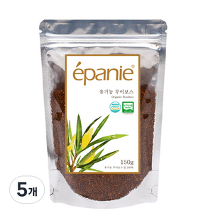 에빠니 유기농 루이보스 침출차 리필, 150g, 5개, 1개입