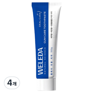 벨레다 잇몸치약, 100g, 4개