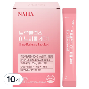 에이치엘비 나티아 트루밸런스 이노시톨 40 : 1 30p, 150g, 10개