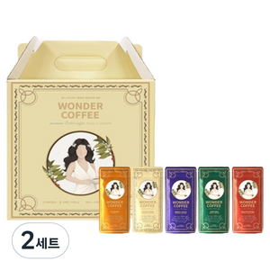 원더커피 혼합 콜드브루 더치커피 선물세트, 30ml, 40개입, 2세트