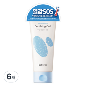 베베숲 유아용 수딩앤에스오에스 수딩젤, 6개, 200ml