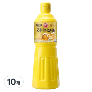 오뚜기 허니 머스타드 소스, 1.05kg, 10개