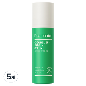 리얼베리어 시카릴리프 RX 페이드인 세럼, 50ml, 5개