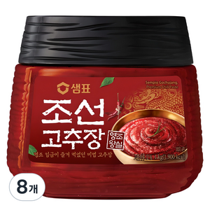 샘표 조선 고추장, 1kg, 8개