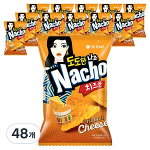 오리온 도도한 나쵸 치즈맛, 92g, 48개