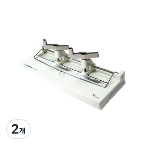 바이하츠 스크루펀치 2공 150매 P-202, 혼합 색상, 2개