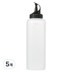 옥소 스퀴즈 보틀 양념통 대, 470ml, 5개