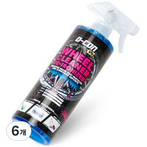 디콘 V4 철분 분진 휠 클리너, 500ml, 6개