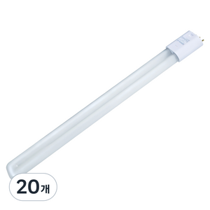오스람 LED형광등 18W DUXLED18W/857230VGL, 주광색, 20개