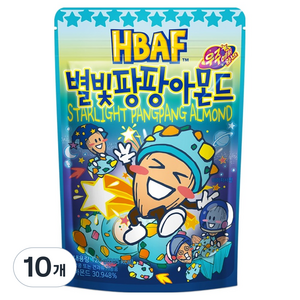 바프 별빛팡팡 아몬드, 120g, 10개