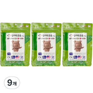 이야코 만지락 소프트 유토 300g, 9개