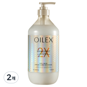케라시스 오일렉스 더블이펙트 손상케어 탈모증상완화 단백질 본드 트리트먼트, 1L, 2개