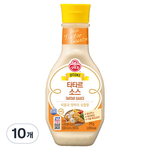 오뚜기 타타르 소스, 245g, 10개