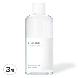 믹순 병풀 클렌징 워터, 300ml, 3개