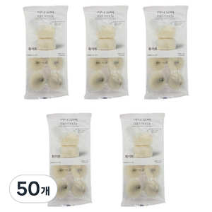 미니 모찌 화이트, 120g, 50개