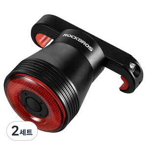 락브로스 스마트 브레이크 감속센서 자동후미등, 혼합색상, 2세트