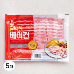 대림선 담백한 베이컨, 140g, 5개
