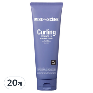 미쟝센 컬링 에센스 2X 볼륨 컬 크림, 250ml, 20개