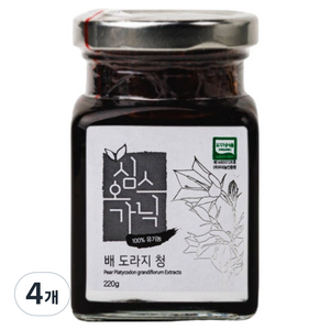 심스오가닉 배도라지청, 220g, 1개입, 4개