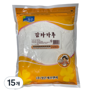 청은에프엔비 감자 전분, 15개, 1kg