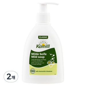 카밀 마일드 솝 클래식 핸드 앤 바디워시, 300ml, 2개