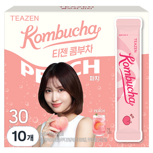 티젠 콤부차 피치, 5g, 30개입, 10개