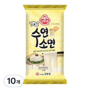 오뚜기옛날 수연소면, 500g, 10개