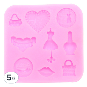 케이코퍼레이션 다용도 실리콘몰드 걸스룸, 5개