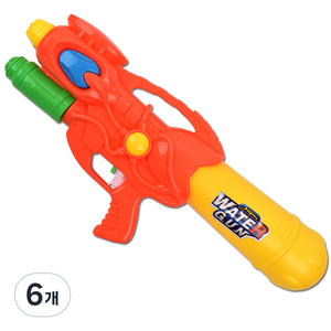 오즈토이 대형 더블샷 워터건, 빨강, 6개