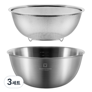 바겐슈타이거 스텐 메쉬 앤 믹스볼 2종 세트, 메쉬볼 + 믹싱볼, 3세트