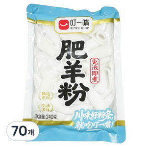 딩이주이 납작 감자당면, 240g, 70개