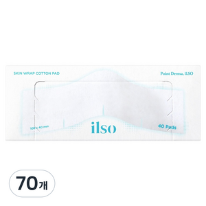 일소 착붙 코튼 패드, 70개, 40매입