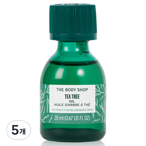 더바디샵 티트리 오일, 20ml, 5개