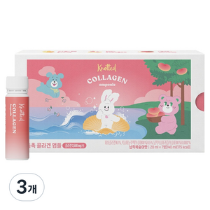 노티드 촉촉 콜라겐 앰플 7p, 3개, 140ml
