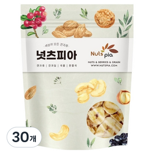 넛츠피아 바나나칩, 150g, 30개