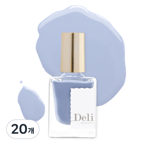 델리뷰티 딥시럽 루어인무드 네일 컬러 매니큐어, MBL501블루벨, 10ml, 20개