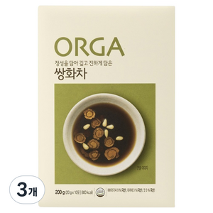 올가홀푸드 쌍화차, 20g, 10개입, 3개
