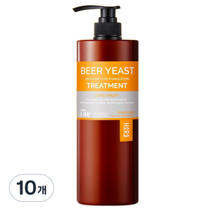 하라즈 맥주효모 탈모 증상 완화 트리트먼트 러블리프루티향, 10개, 500ml