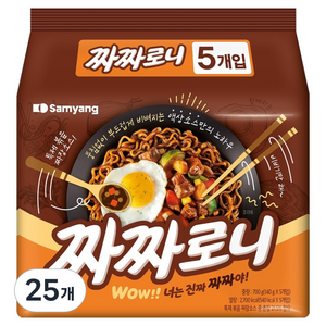짜짜로니 140g, 125개