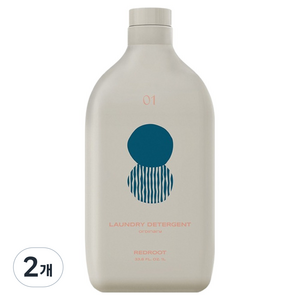 레드루트 비건 세탁세제 오디너리향, 1L, 2개