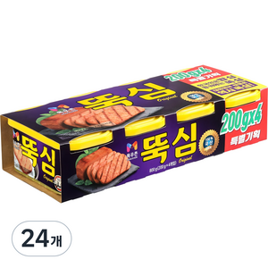 목우촌 뚝심, 200g, 24개