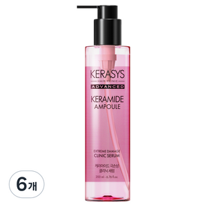 케라시스 어드밴스드 케라마이드 극손상 클리닉 세럼, 200ml, 6개