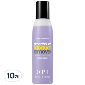 오피아이 엑스퍼트 터치 젤네일 보라 리무버, 110ml, 10개