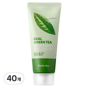 팜스테이 리얼 그린티 딥 클리어 필링 젤, 100ml, 40개