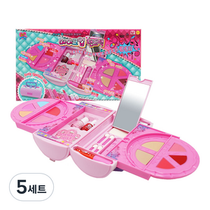 비앤씨 캔디걸 어린이 메이크업 핸드백 세트, 화장품 7종, 5세트