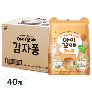 아이꼬야 감자퐁, 30g, 40개, 감자