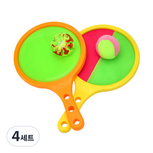 캐스비 찍찍이 라켓 캐치볼, 4세트, 랜덤 발송