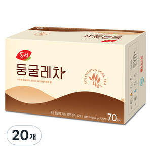 동서 둥굴레차, 1.2g, 70개입, 20개