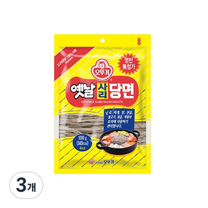 오뚜기옛날 사리당면, 100g, 3개
